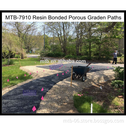 Resin Bonded Overlay Garden Paths